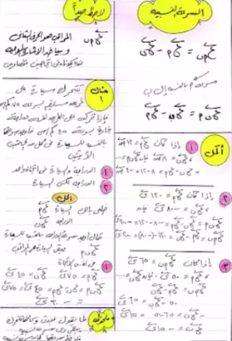 مراجعة ديناميكا تانية ثانوي5